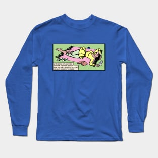 Comic Woman Is Down In The Dumps Long Sleeve T-Shirt